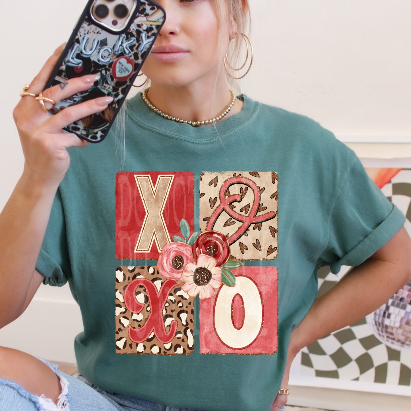XOXO DTF Transfer