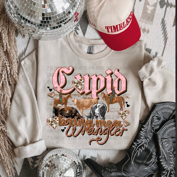 Cupid bring me a wrangler DTF Transfer
