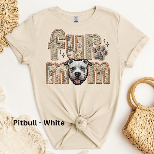 Pitbull - White DTF Transfer