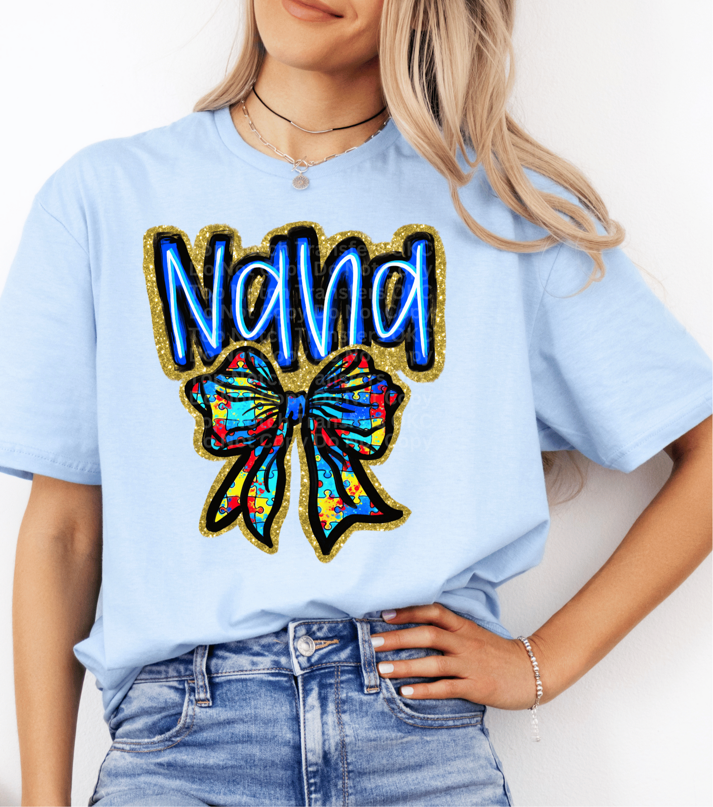 Autism Nana DTF Transfer