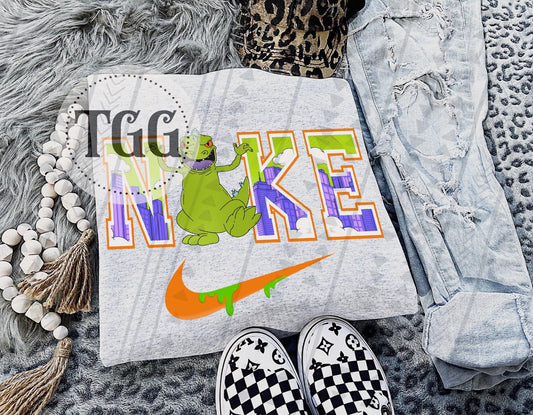 RR Dino N!ke DTF Transfer