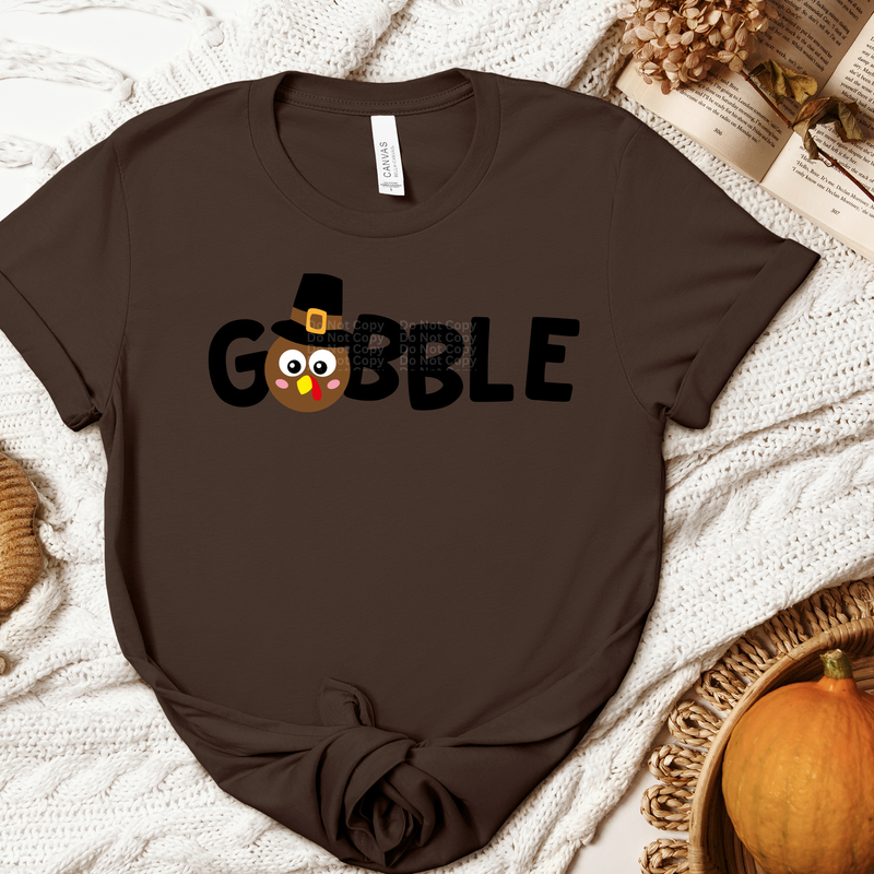 Gobble Turkey DTF Transfer