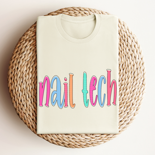 Nail Tech - Colored Names/Occupations DTF Transfer