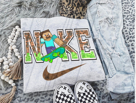 Steve Swoosh DTF Transfer