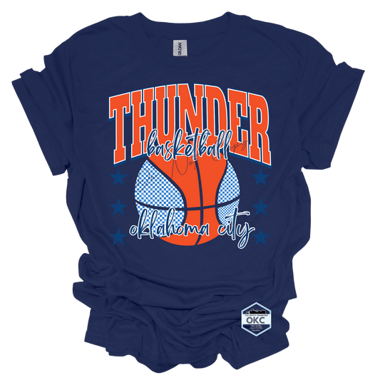 Thunder Basketball T-Shirt