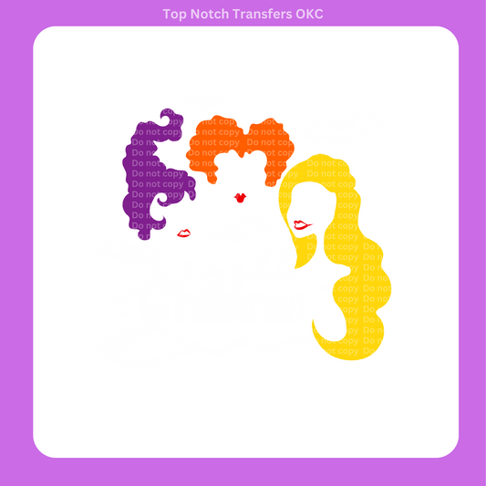 HP 3 Sisters DTF Transfer