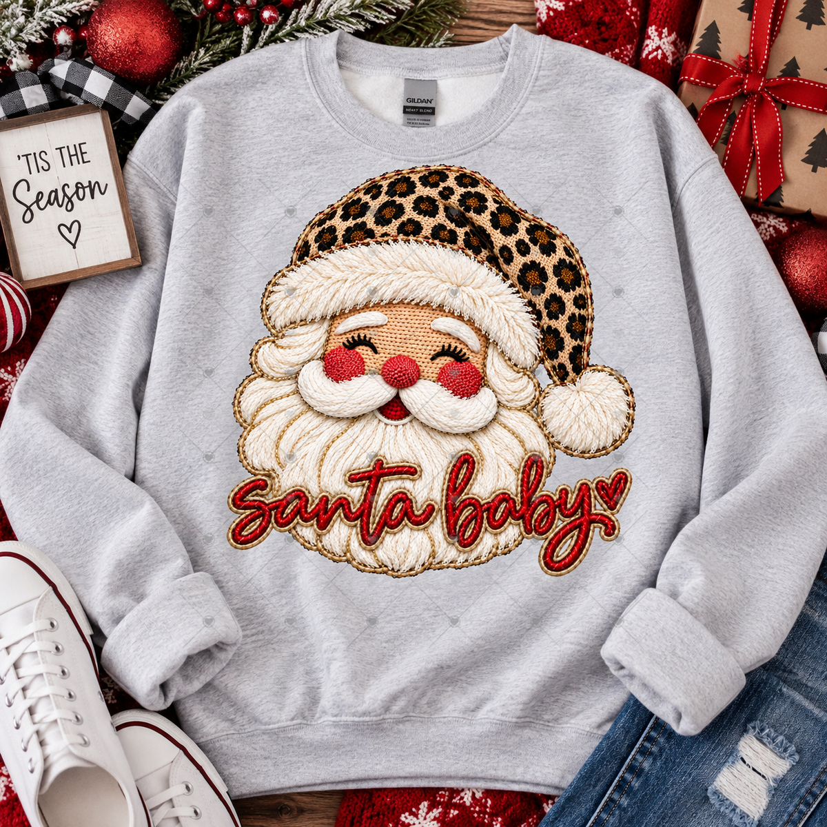 Santa Baby DTF Transfer