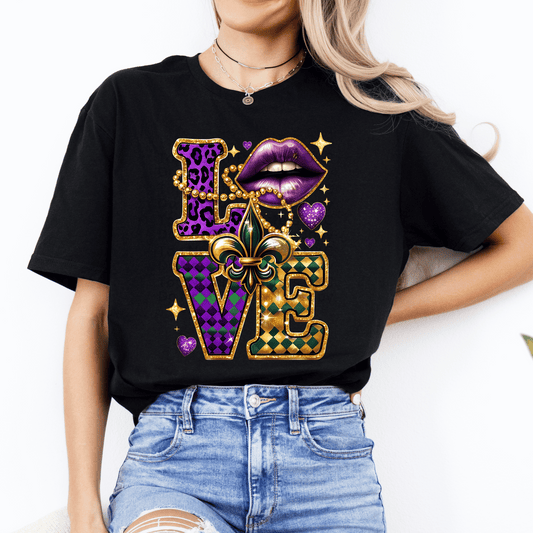 Mardi LOVE DTF Transfer