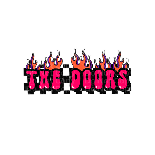The Doors DTF Transfer
