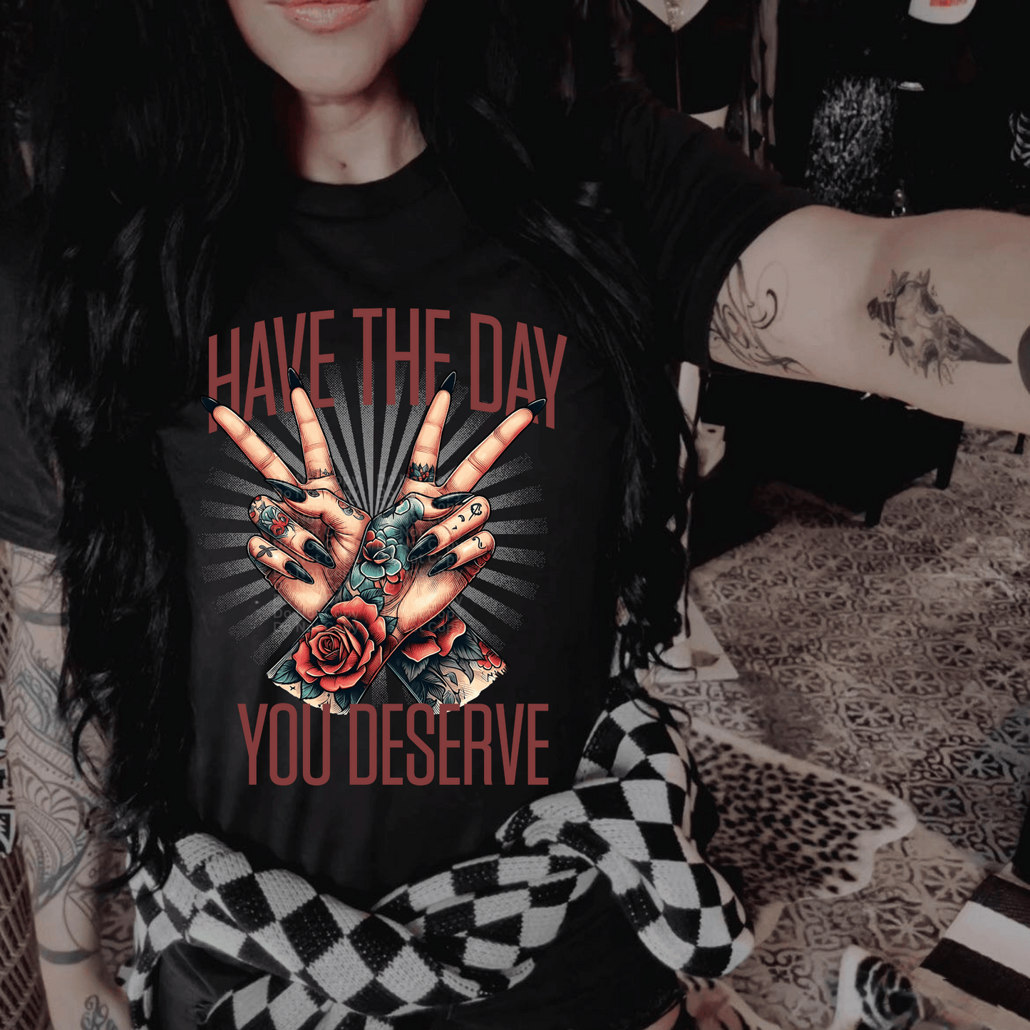 Have the Day You Deserve DTF Transfer