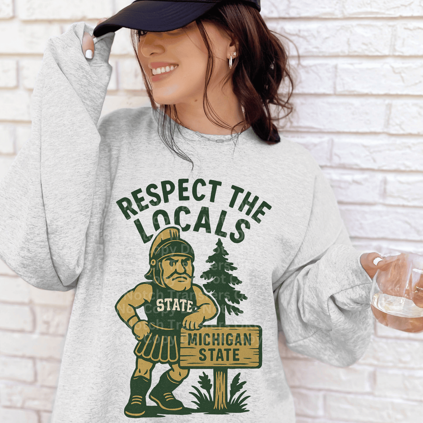 Respect The Locals-Michigan State DTF Transfer
