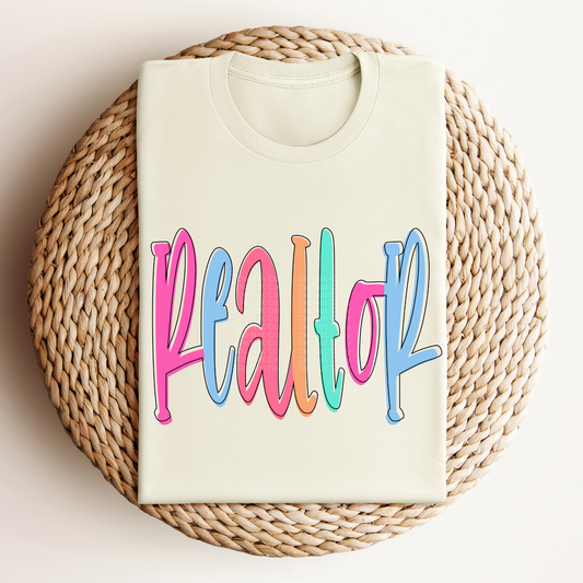 Realtor - Colored Names/Occupations DTF Transfer