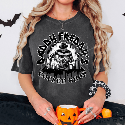 Daddy Freddy’s Coffee Shop DTF Transfer