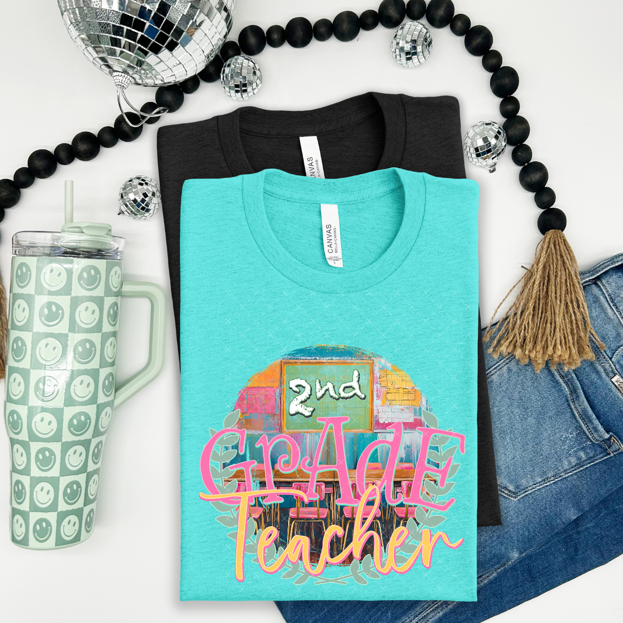 2nd School Teacher DTF Transfer