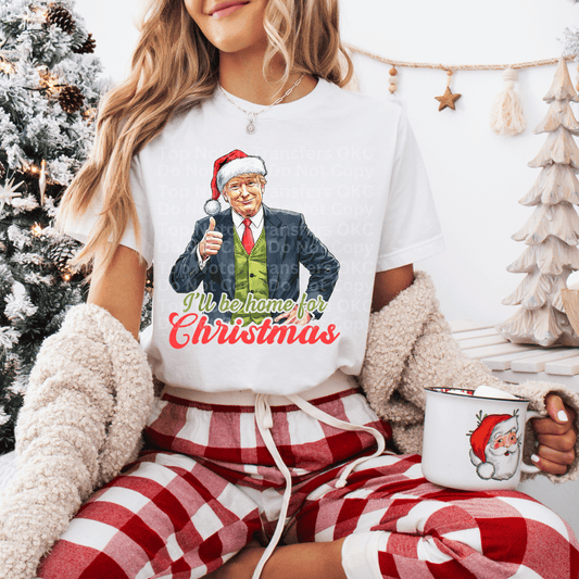 Trump Christmas DTF Transfer