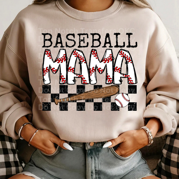 Custom Name Baseball DTF Transfer*Leave name in checkout notes*