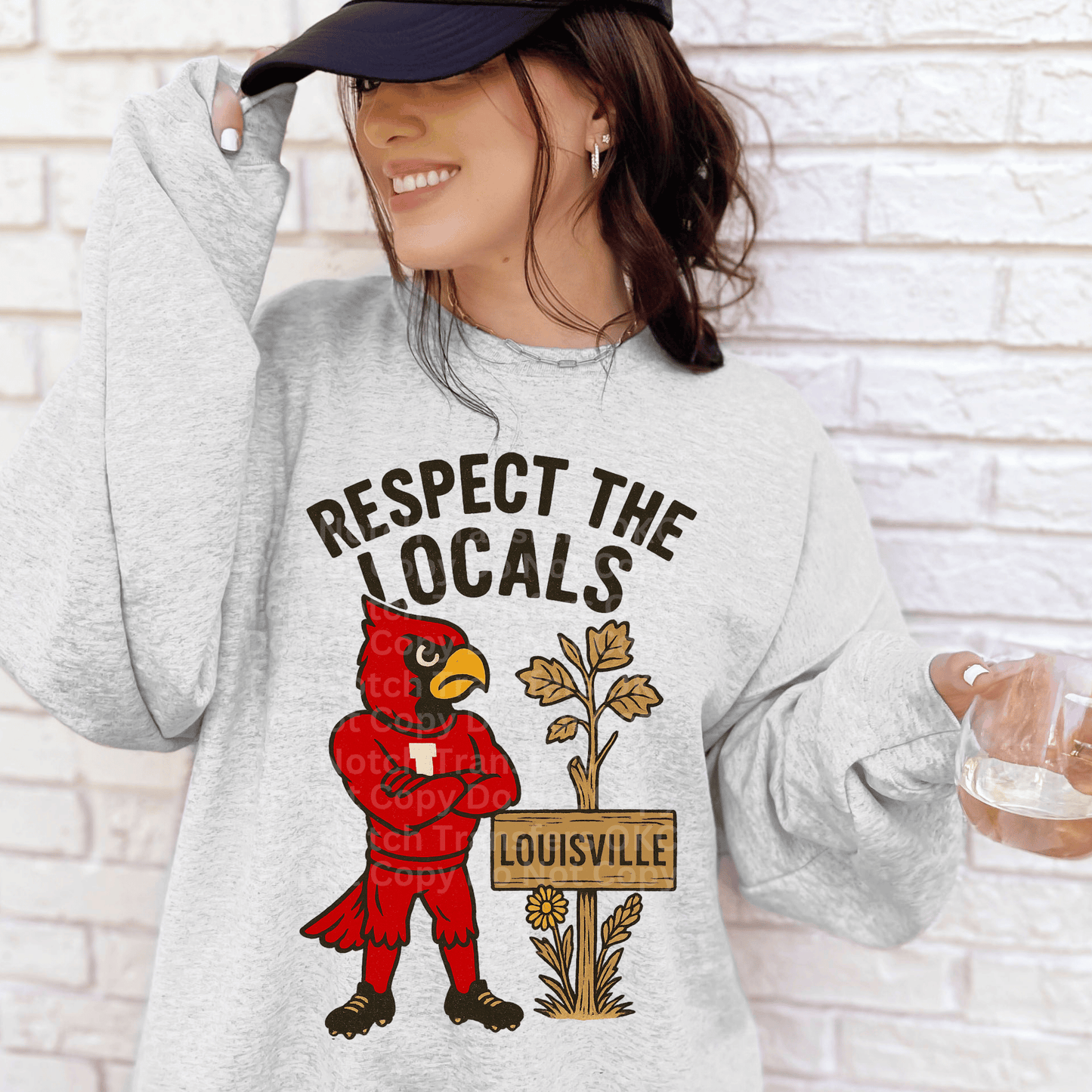 Respect The Locals-Louisville DTF Transfer