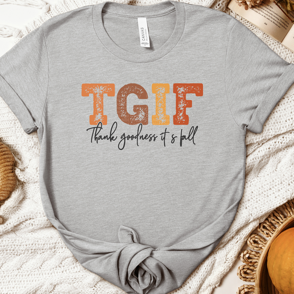 TGIF (Thank Goodness It's Fall Faded) DTF Transfer