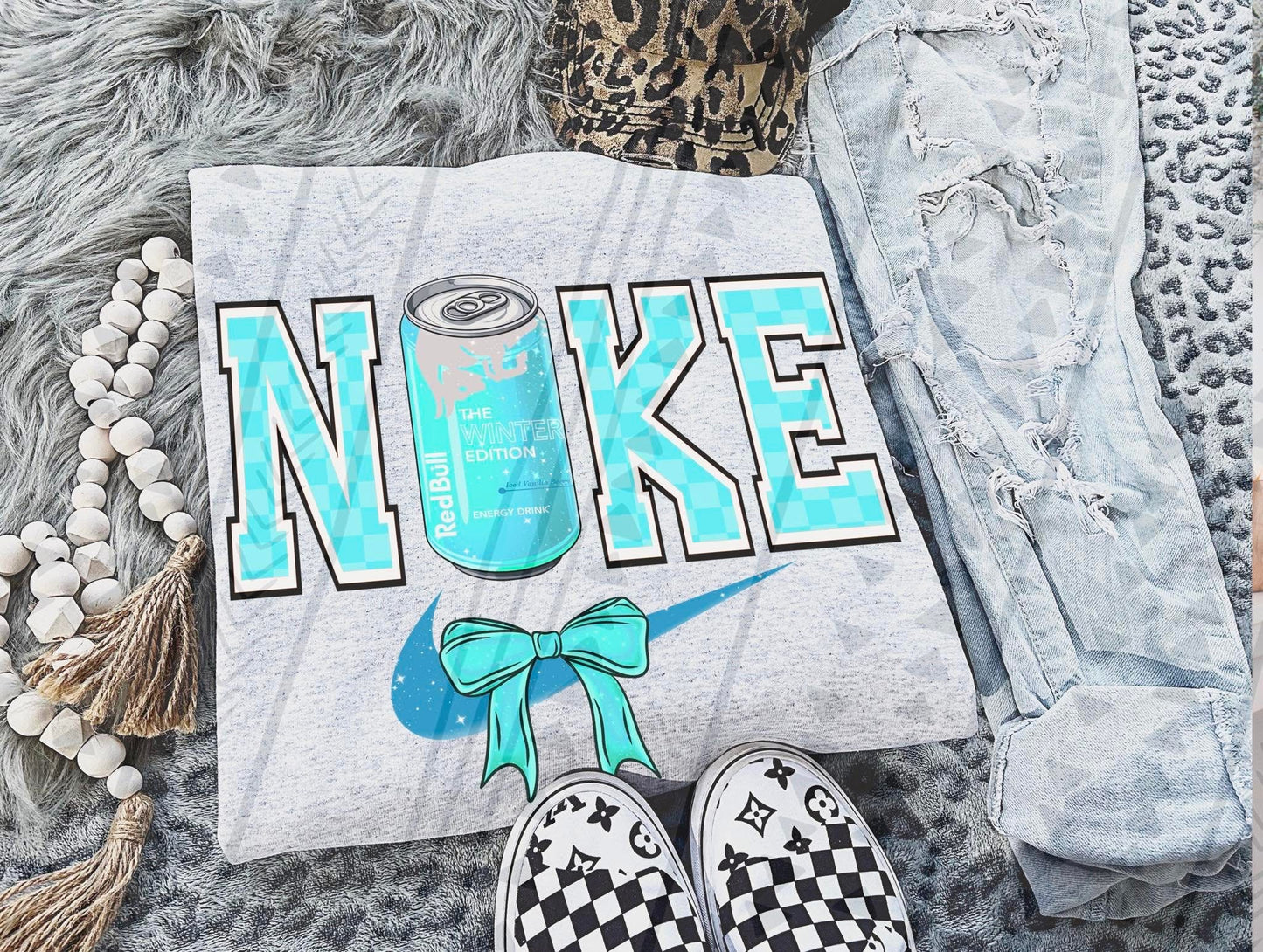 RB Winter Edition Swoosh DTF Transfer