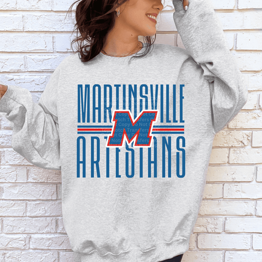 Martinsville Artesians DTF Transfer