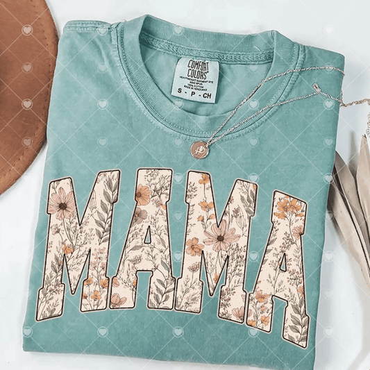 Mama Boho Florals DTF Transfer