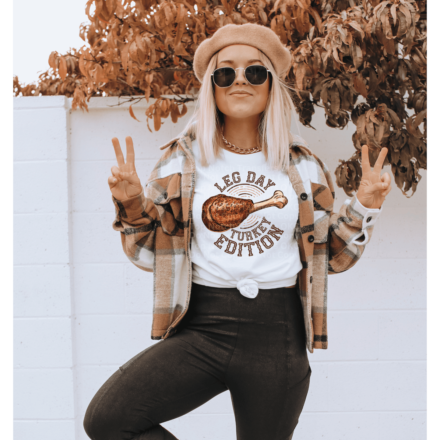 Leg Day Turkey Edition DTF Transfer