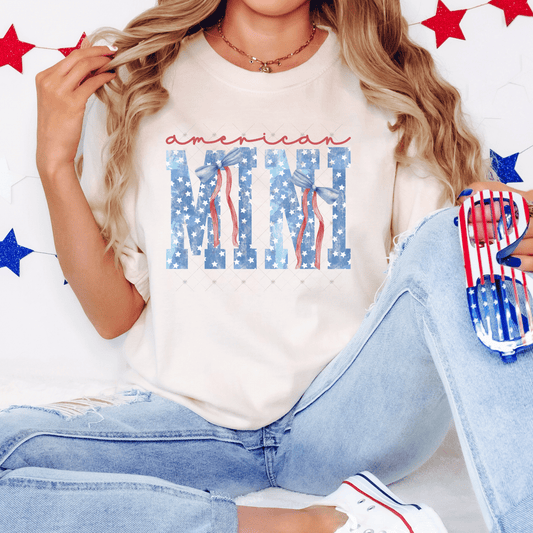American Mini DTF Transfers