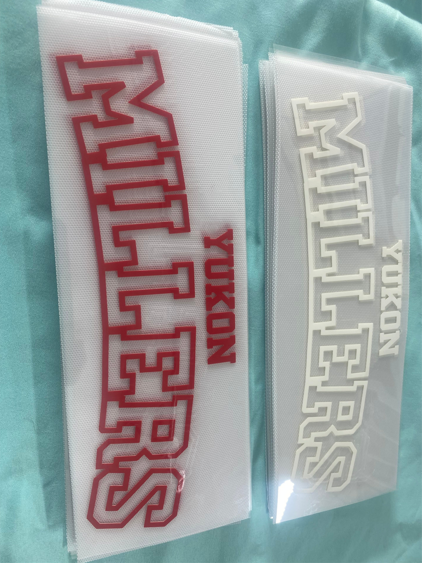 Yukon Millers 3D Puff Transfer *2 Colors Available*