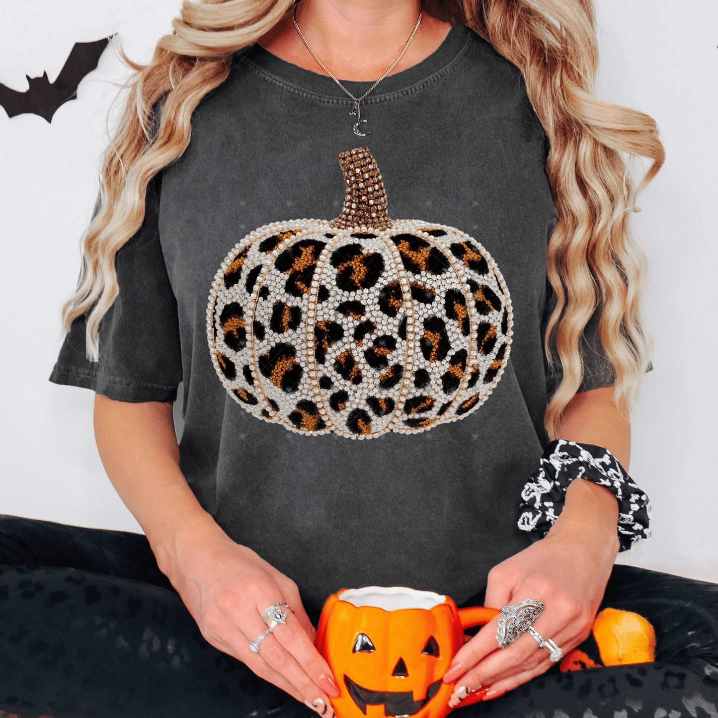 Sale- Leopard Print Pumpkin