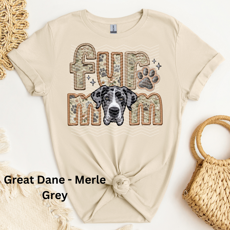 Great Dane - Merle Grey DTF Transfer
