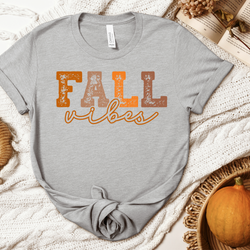 Fall Vibes Faded DTF Transfer