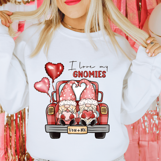 I Love my Gnomies Truck DTF Transfer