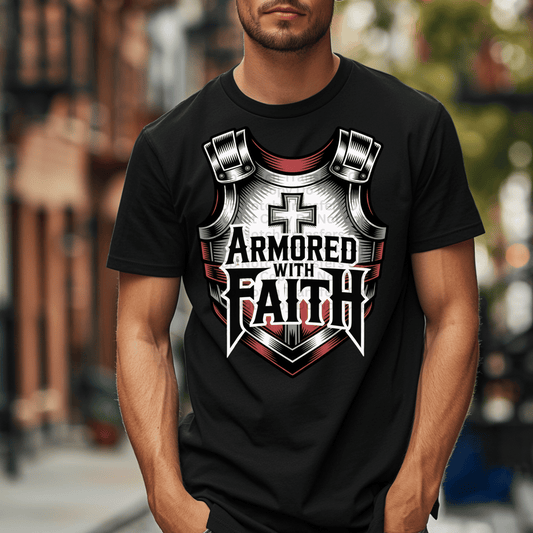 Armored With Faith DTF Transfer