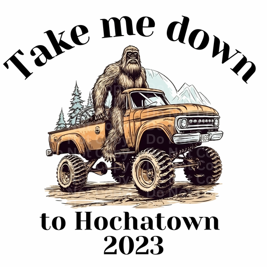 Take me down to Hochatown 2023 DTF Transfer