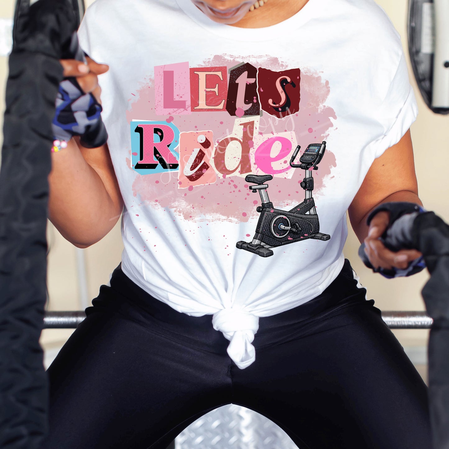 Let’s Ride DTF Transfer