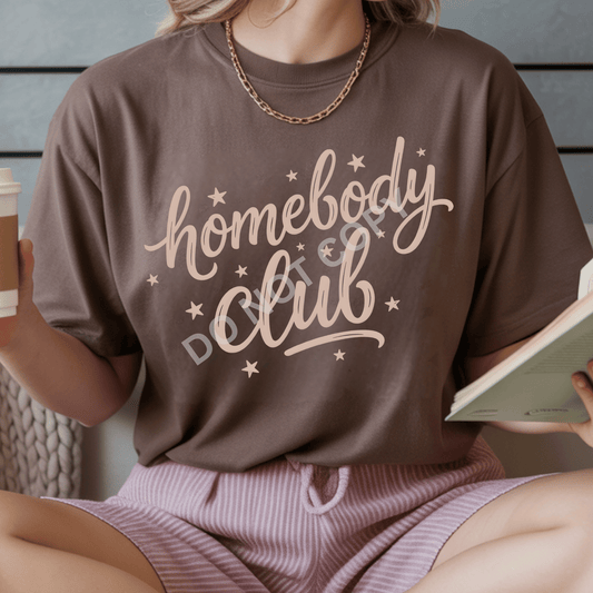 Homebody Club DTF Transfer