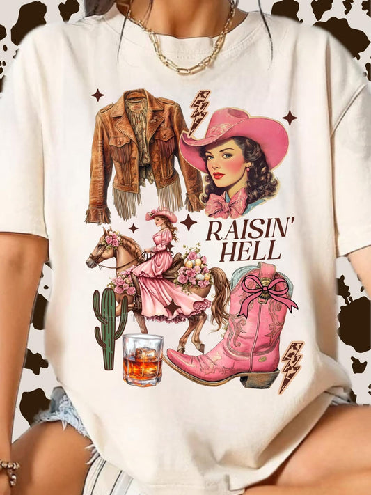 Raisin’ Hell DTF Transfer