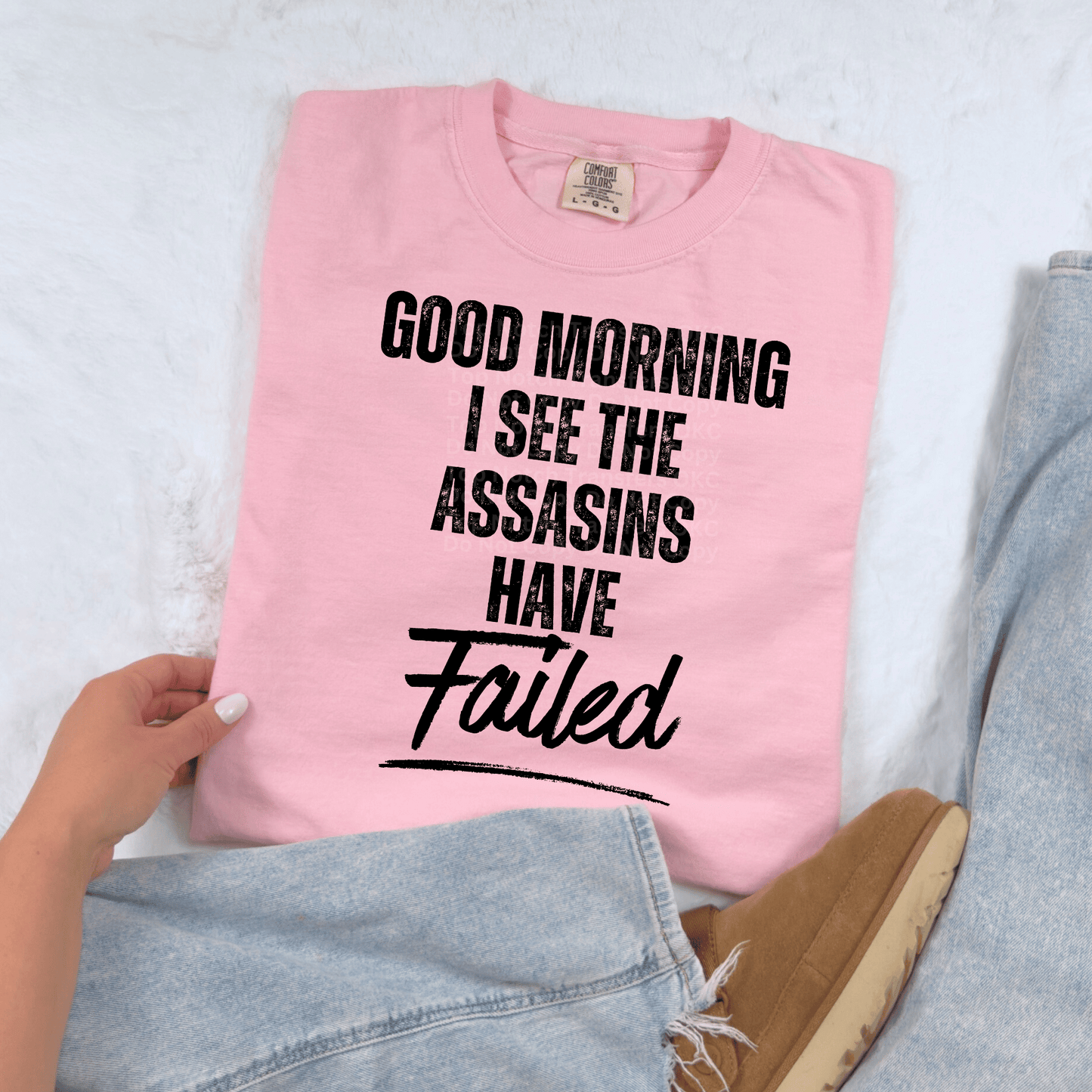 I See The Assasins Have Failed DTF Transfer
