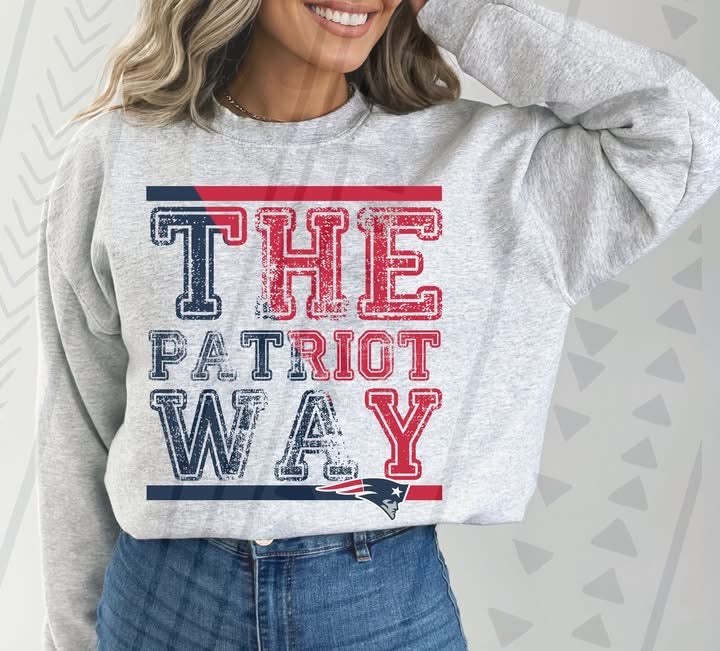 The Patriot Way DTF Transfer