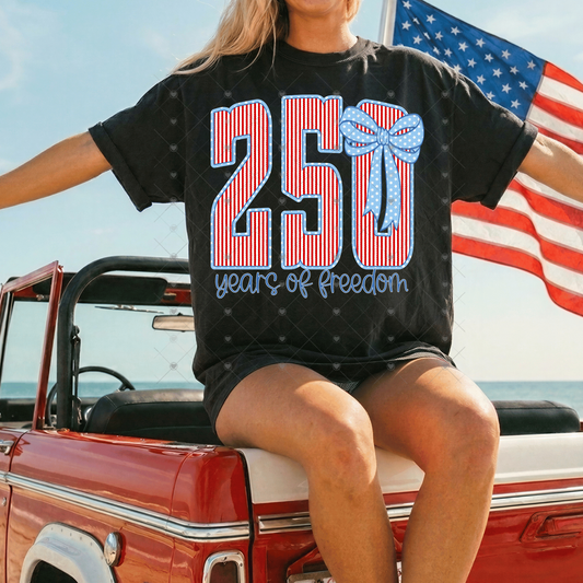 250 Years of Freedom DTF Transfers