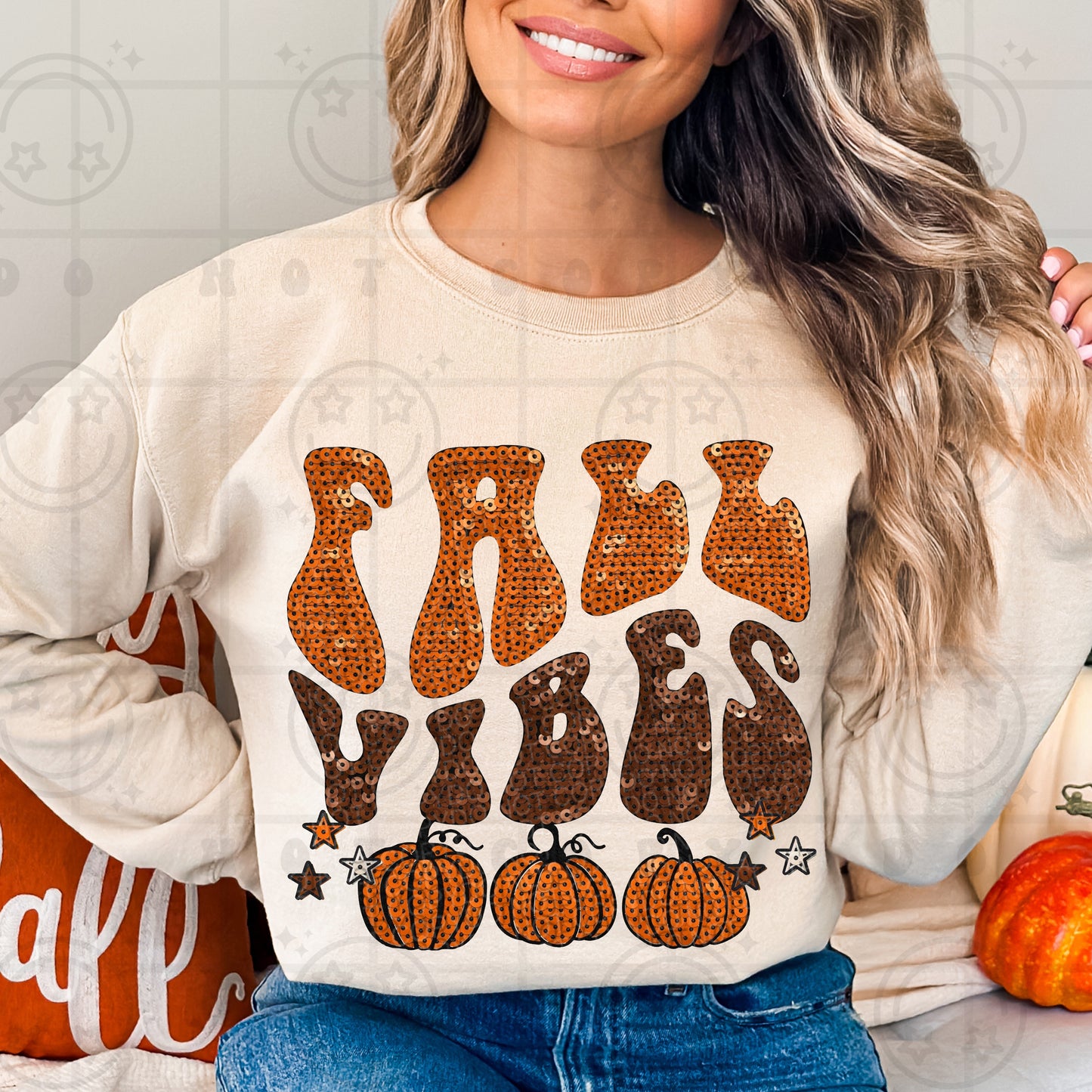 Fall Vibes DTF Transfer