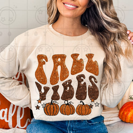 Fall Vibes DTF Transfer