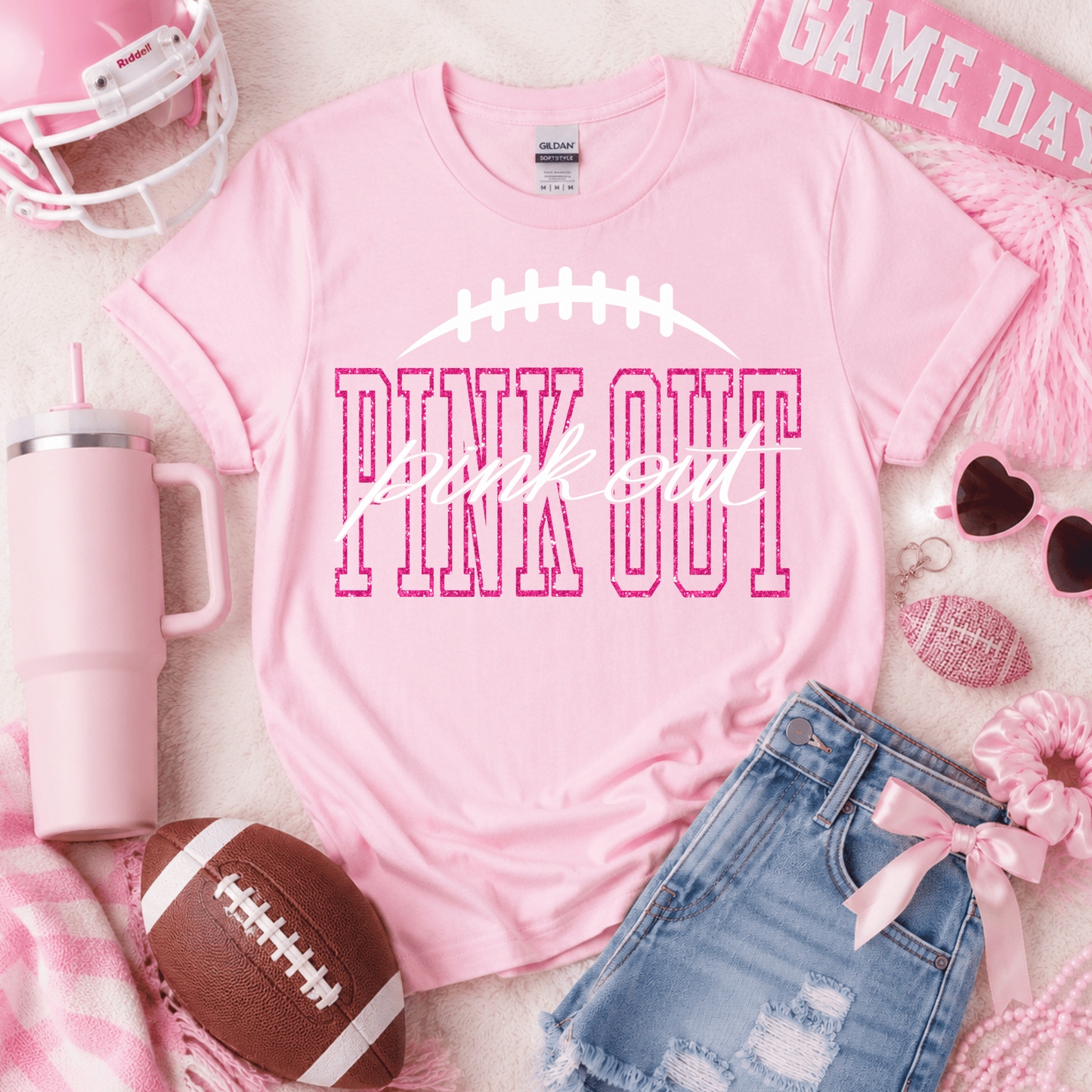 Pink Out DTF Transfer