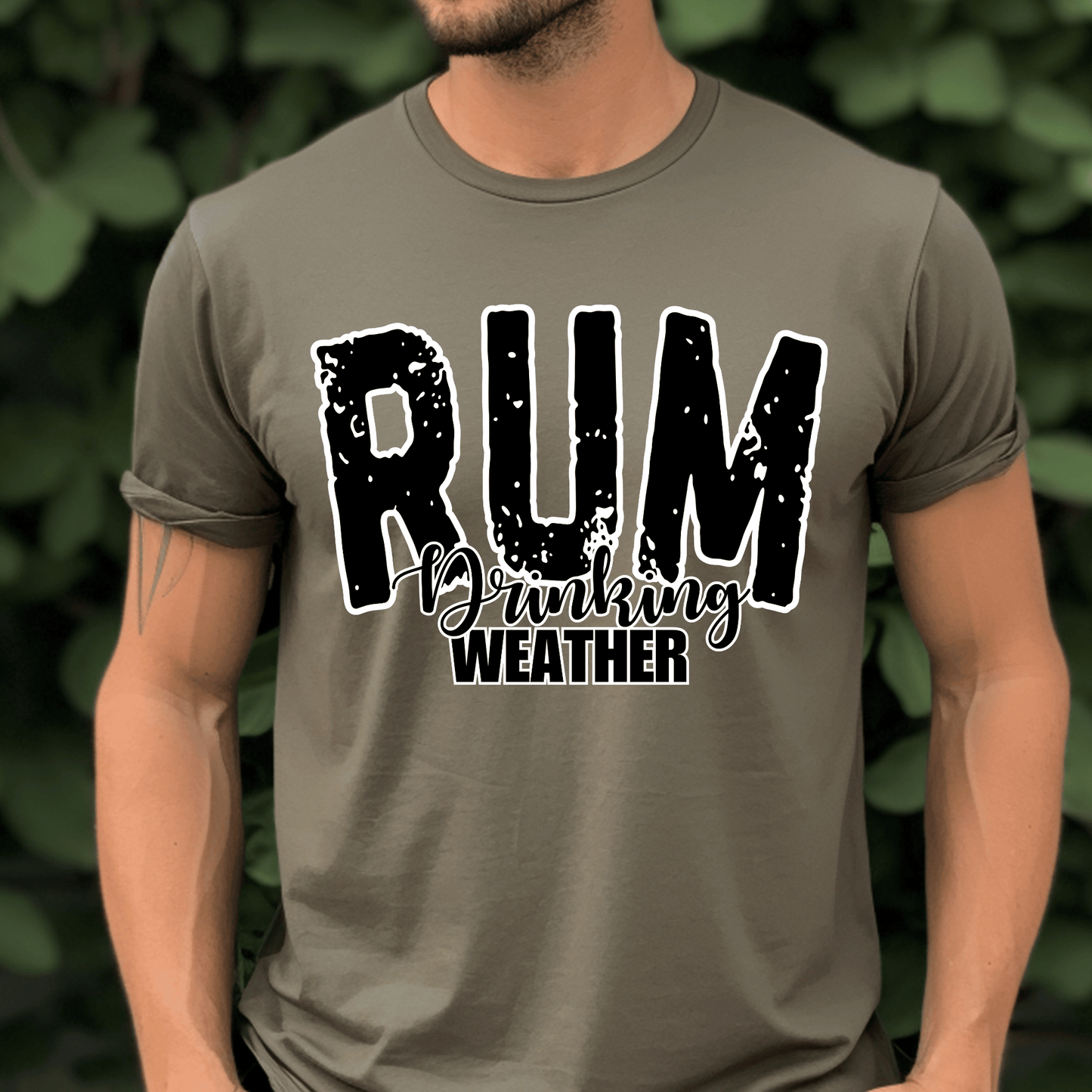 Rum Drinking Weather DTF Transfer