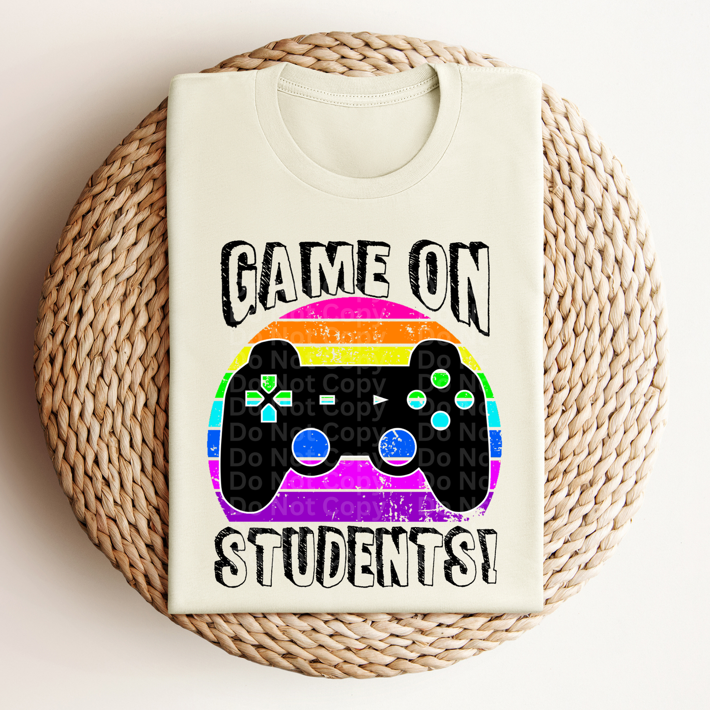 Game On Students! Controller DTF Transfer