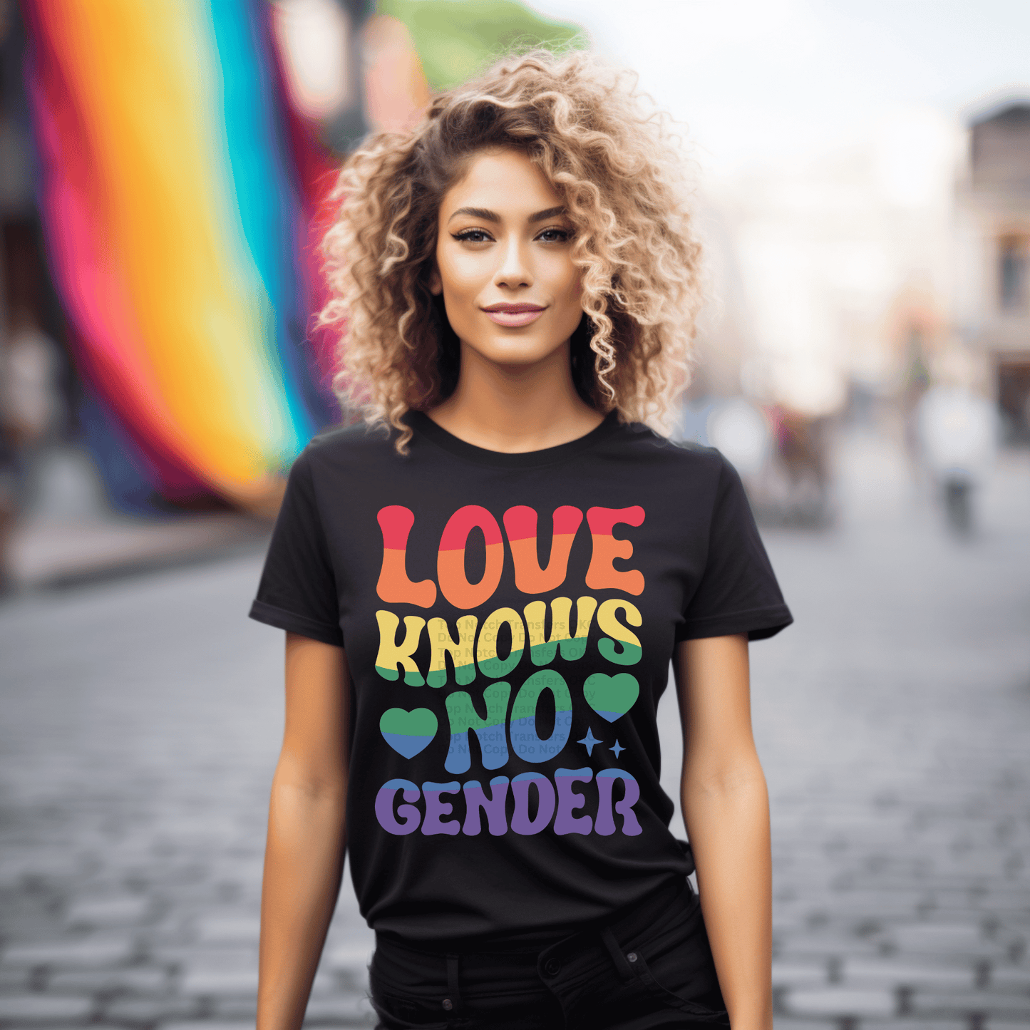 Love Knows No Gender DTF Transfer