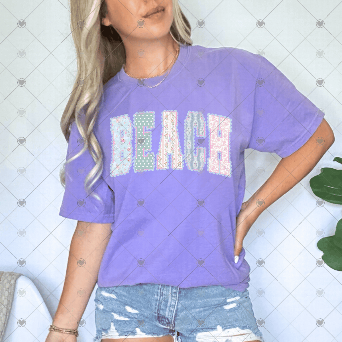 Beach DTF Transfer