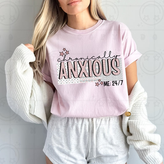 Chronically Anxious DTF Transfer