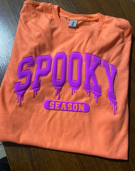 RTS Purple Spooky Season 3D Puff Transfer