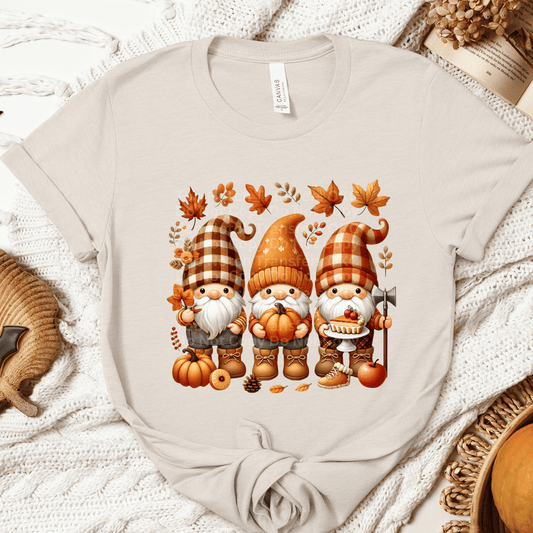 Thanksgiving Gnomes DTF Transfer